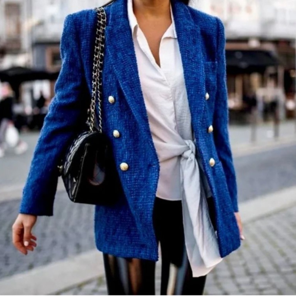 Blue blazer